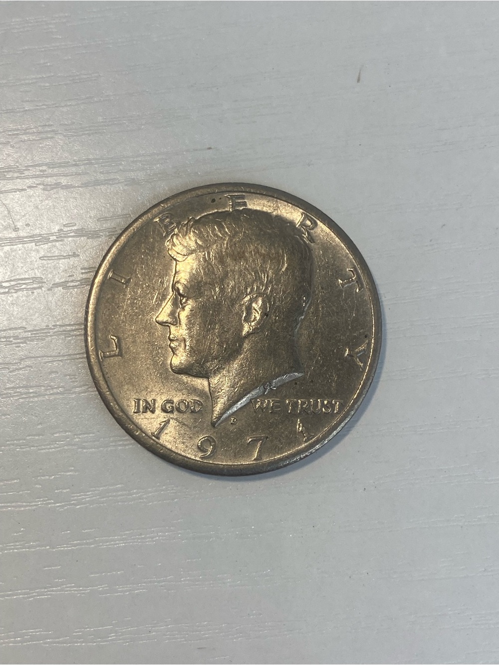 1971 D USA Half Dollar Kennedy